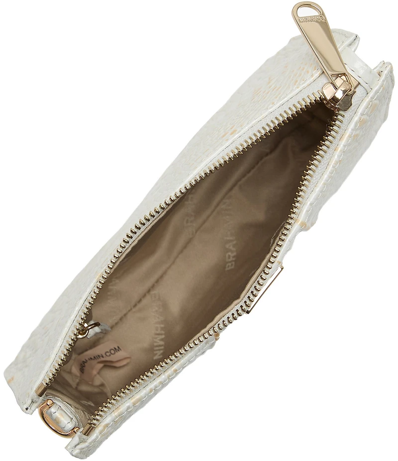 BRAHMIN Chantilly Melbourne Collection Daisy Wristlet