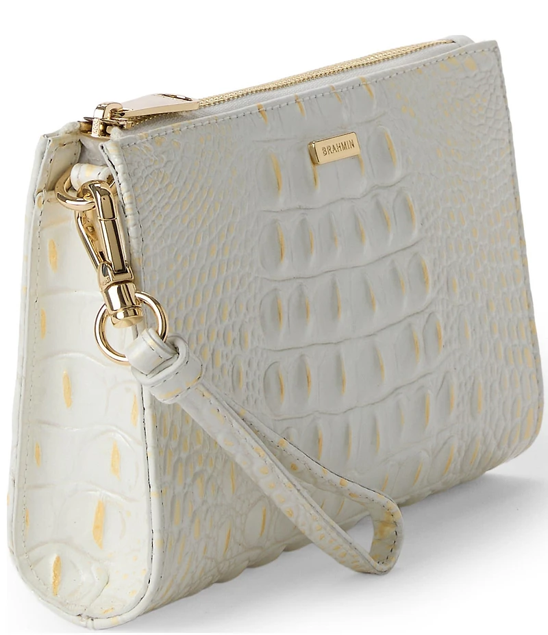 BRAHMIN Chantilly Melbourne Collection Daisy Wristlet