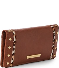 BRAHMIN Cherrywood Collection Tobacco Ady Bifold Wallet