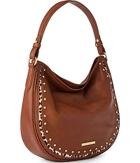 BRAHMIN Cherrywood Collection Tobacco Small Kathleen Shoulder Bag