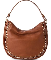 BRAHMIN Cherrywood Collection Tobacco Small Kathleen Shoulder Bag