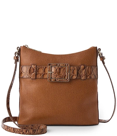 BRAHMIN Cinnamon Cumulus Collection Katie Crossbody Bag