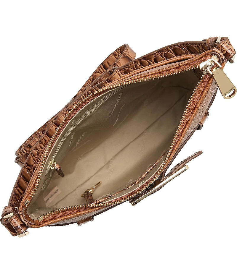 BRAHMIN Cinnamon Cumulus Collection Katie Crossbody Bag
