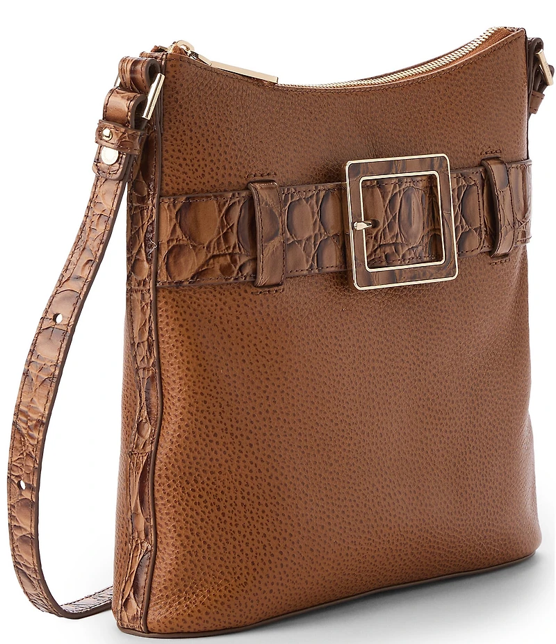 BRAHMIN Cinnamon Cumulus Collection Katie Crossbody Bag