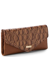 BRAHMIN Cinnamon Cumulus Collection Veronica Wallet