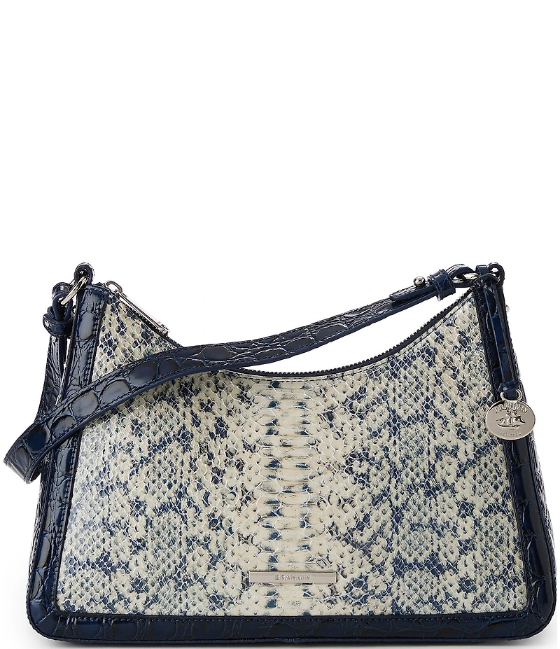 BRAHMIN Cirrus Collection Contrast Trim Anchor Esme Shoulder Bag