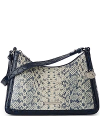 BRAHMIN Cirrus Collection Contrast Trim Anchor Esme Shoulder Bag