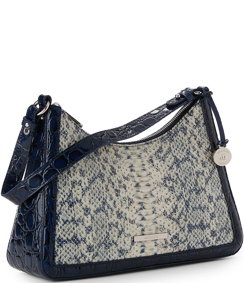 BRAHMIN Cirrus Collection Contrast Trim Anchor Esme Shoulder Bag