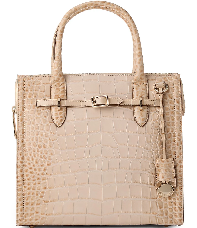 BRAHMIN Cloud Dancer Pagosa Caroline Satchel Bag