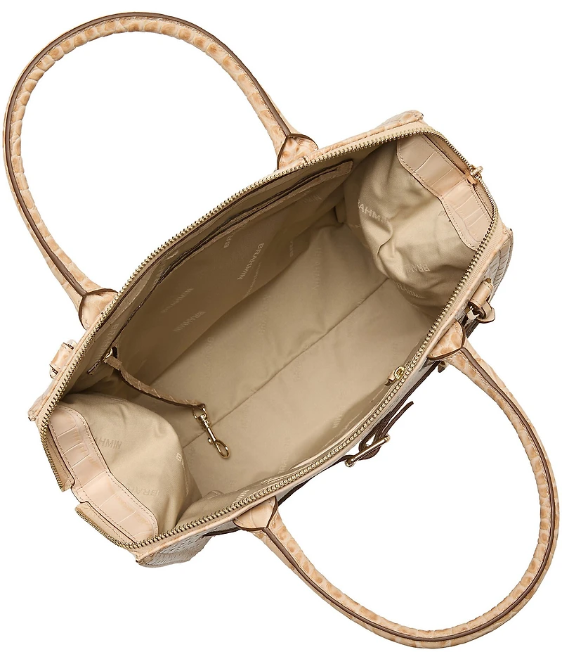 BRAHMIN Cloud Dancer Pagosa Caroline Satchel Bag