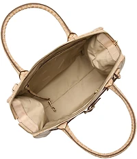 BRAHMIN Cloud Dancer Pagosa Caroline Satchel Bag