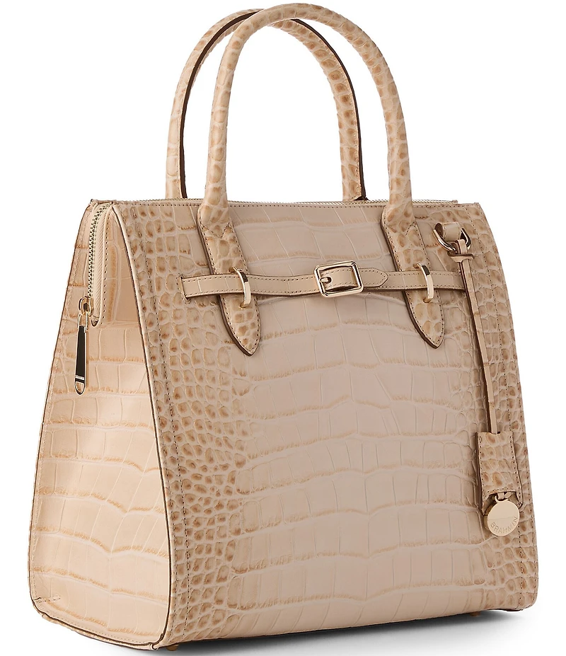BRAHMIN Cloud Dancer Pagosa Caroline Satchel Bag