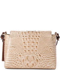 BRAHMIN Contour Pecan Ambrose Hillary Crossbody Bag