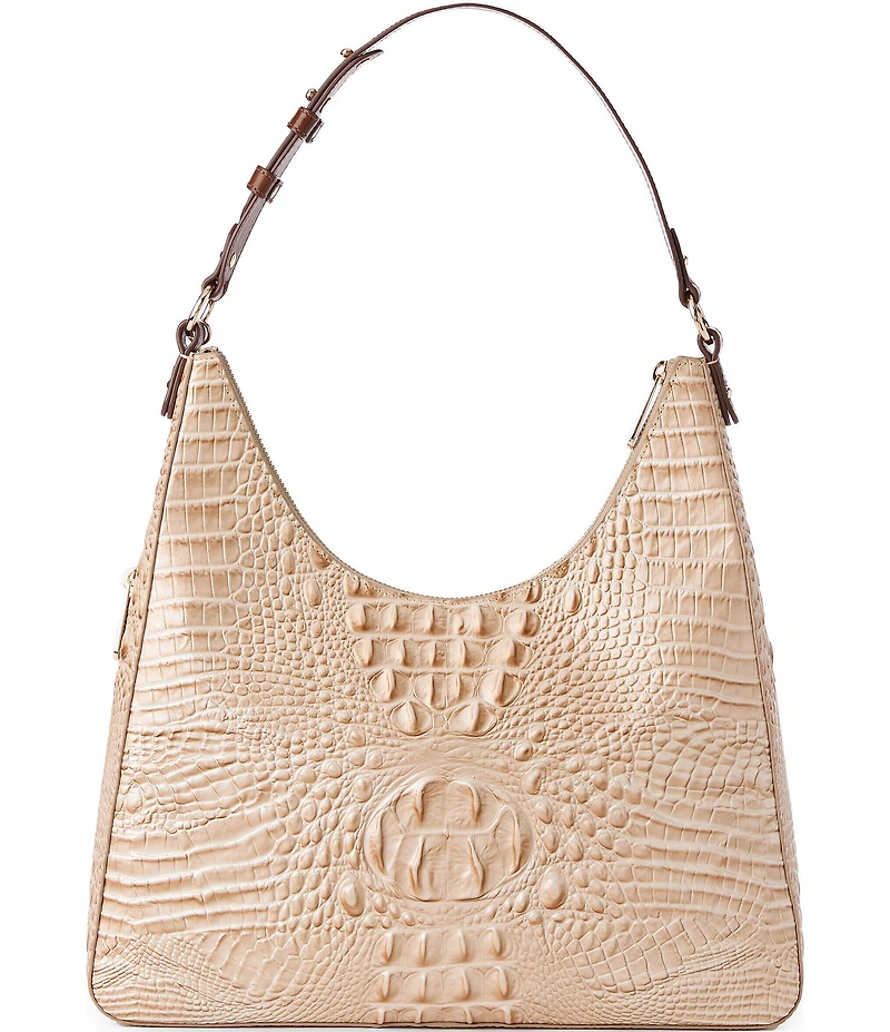 BRAHMIN Contour Pecan Ambrose Tabitha Shoulder Bag