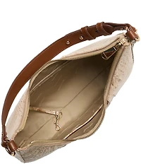BRAHMIN Contour Pecan Ambrose Tabitha Shoulder Bag