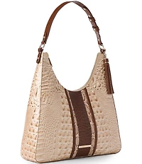 BRAHMIN Contour Pecan Ambrose Tabitha Shoulder Bag