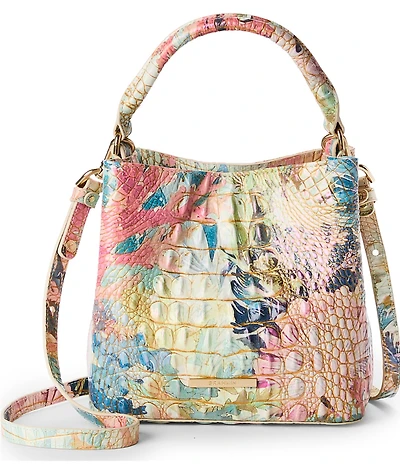 BRAHMIN Coral Reef Melbourne Mini Amelia Bucket Bag