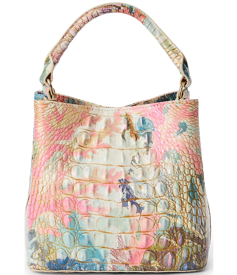BRAHMIN Coral Reef Melbourne Mini Amelia Bucket Bag