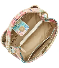 BRAHMIN Coral Reef Melbourne Mini Amelia Bucket Bag