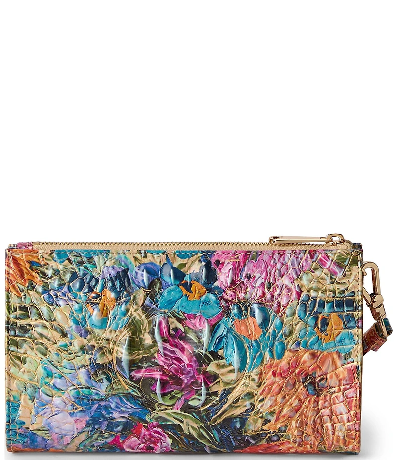 BRAHMIN Daisy Lasso Floral Wristlet