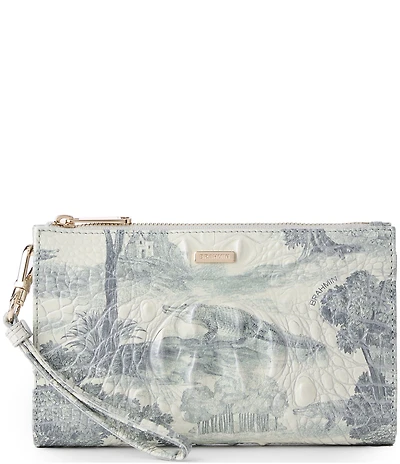 BRAHMIN Daisy Mindful Garden Wristlet