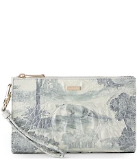 BRAHMIN Daisy Mindful Garden Wristlet