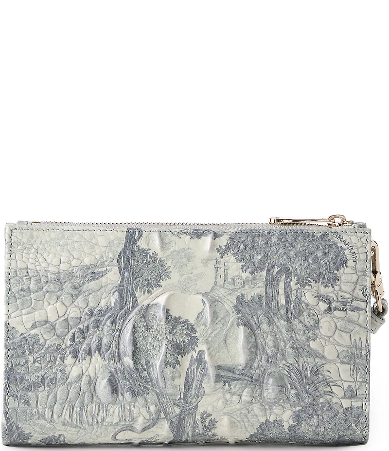BRAHMIN Daisy Mindful Garden Wristlet