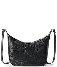 BRAHMIN Damson Collection Black Corinne Crossbody Bag