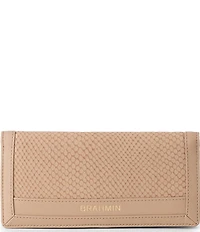 BRAHMIN Dawnlight Collection Tan Ady Wallet