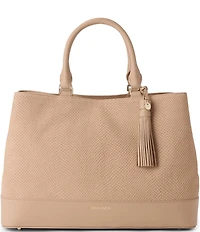 BRAHMIN Denise Leather and Duese Duffel Bag
