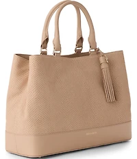 BRAHMIN Denise Leather and Duese Duffel Bag