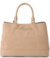 BRAHMIN Denise Leather and Duese Duffel Bag