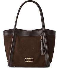 BRAHMIN Deveron Collection Bailee Oversized Tote Bag