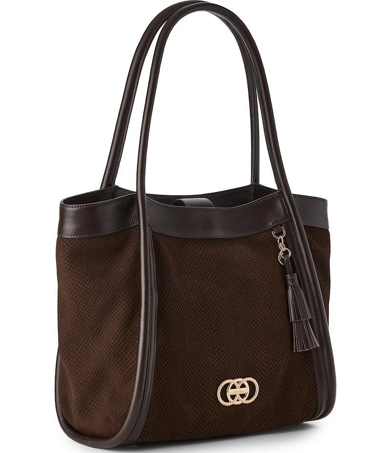 BRAHMIN Deveron Collection Bailee Oversized Tote Bag