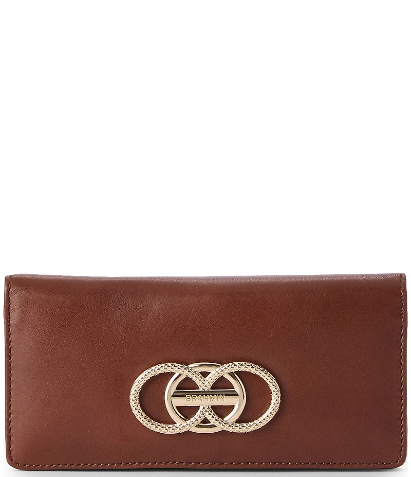 BRAHMIN Deveron Collection Sparkling Cider Ady Wallet