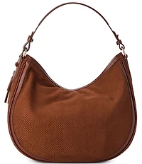 BRAHMIN Deveron Collection Kathleen Sparkling Cider Slouchy Hobo Shoulder Bag