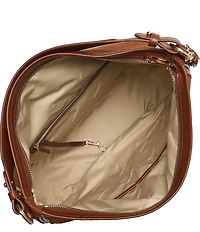 BRAHMIN Deveron Collection Kathleen Sparkling Cider Slouchy Hobo Shoulder Bag