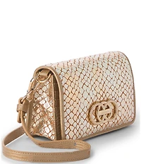 BRAHMIN Donegal Collection Gold Minuette Crossbody Bag
