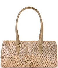 BRAHMIN Donegal Collection Gold Sophia Satchel Bag