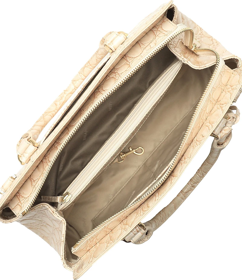 BRAHMIN Donovan Collection Small Finley Satchel Bag