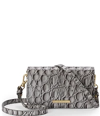BRAHMIN Dove Vanderbilt Collection Minuette Crossbody Bag