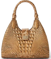 BRAHMIN Driftwood Melbourne Collection Adrian Satchel Bag