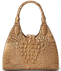 BRAHMIN Driftwood Melbourne Collection Adrian Satchel Bag