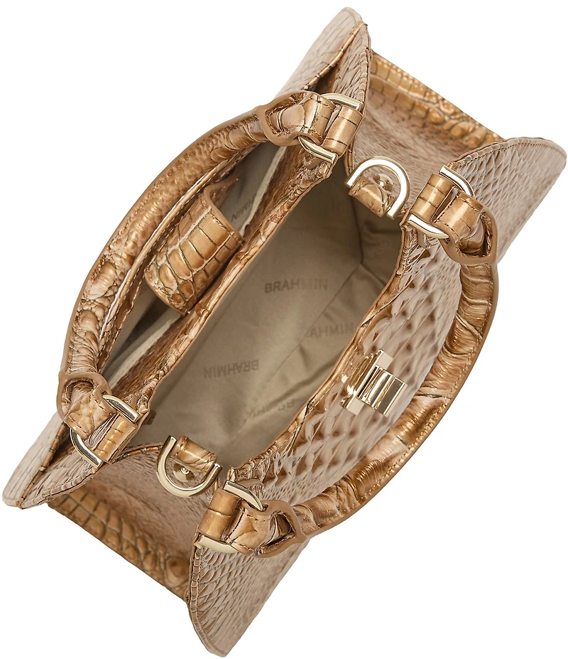 BRAHMIN Driftwood Melbourne Collection Adrian Satchel Bag