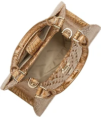 BRAHMIN Driftwood Melbourne Collection Adrian Satchel Bag