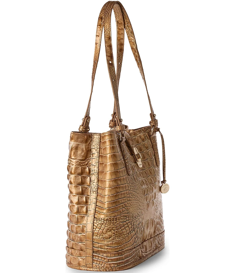 BRAHMIN Driftwood Melbourne Collection Fiora Bucket Bag
