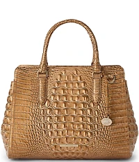 BRAHMIN Driftwood Melbourne Collection Small Finley Satchel Bag