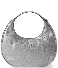 BRAHMIN Duchess Collection Silver Metallic Mindy Clutch