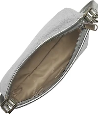 BRAHMIN Duchess Collection Silver Metallic Mod Lorelei Shoulder Bag