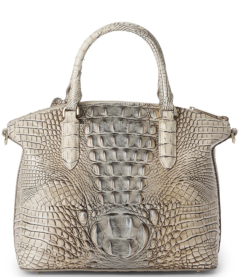 BRAHMIN Duxbury Fossilized Melbourne Satchel Bag